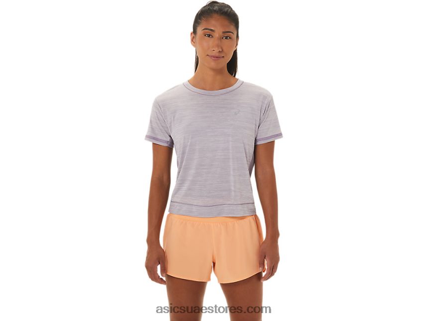 Asics الكوارتز البنفسجي / البنفسجي الغسق أعلى محصول سباق النساء 2N24DJ2411