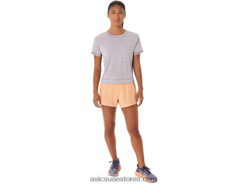 Asics الكوارتز البنفسجي / البنفسجي الغسق أعلى محصول سباق النساء 2N24DJ2411