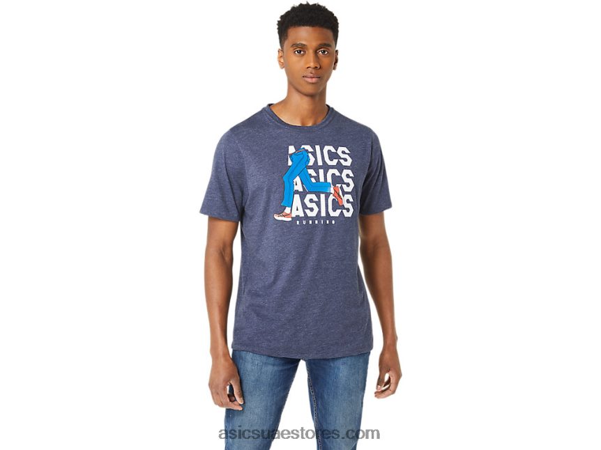 Asics هيذر الطاووس للجنسين الأزرق جان ميل طاقم المحملة 2N24DJ25