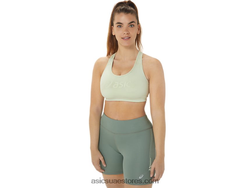 Asics همسة الخضراء حمالة صدر نسائية مبطنة 2N24DJ2514