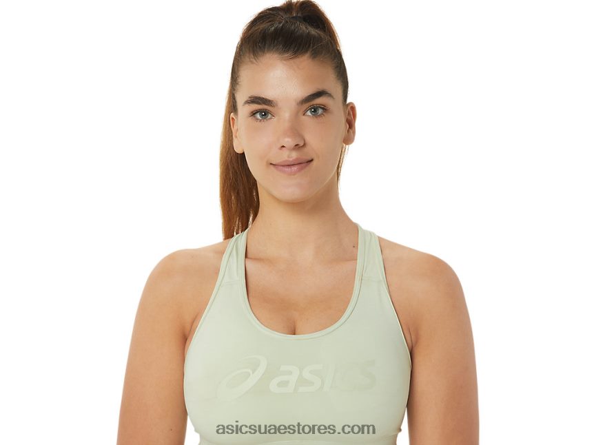 Asics همسة الخضراء حمالة صدر نسائية مبطنة 2N24DJ2514