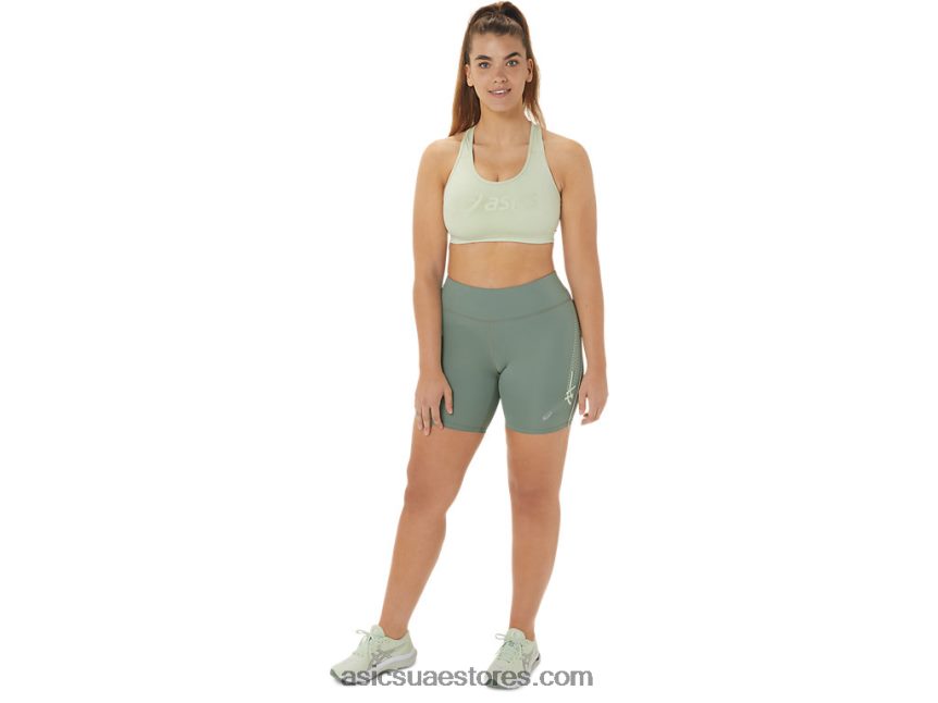 Asics همسة الخضراء حمالة صدر نسائية مبطنة 2N24DJ2514