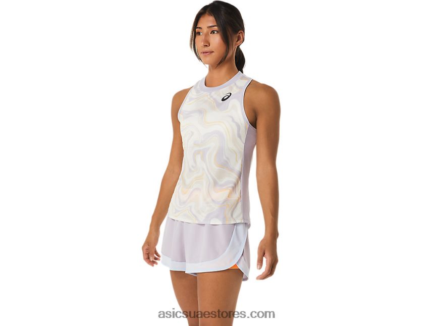Asics الغسق البنفسجي دبابة الرسم مباراة نسائية 2N24DJ2521