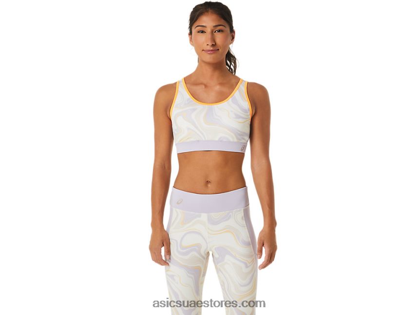 Asics الغسق البنفسجي حمالة صدر جرافيك نسائية 2N24DJ2562