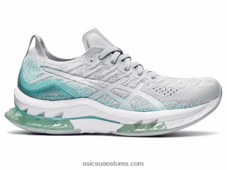 Asics الرمادي الجليدي / الرمادي بيدمونت انفجار جل كينسي 2N24DJ2593