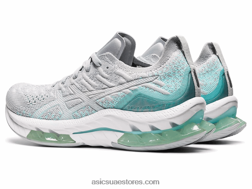 Asics الرمادي الجليدي / الرمادي بيدمونت انفجار جل كينسي 2N24DJ2593