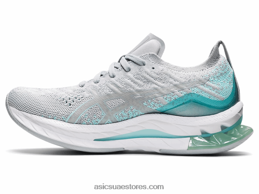 Asics الرمادي الجليدي / الرمادي بيدمونت انفجار جل كينسي 2N24DJ2593