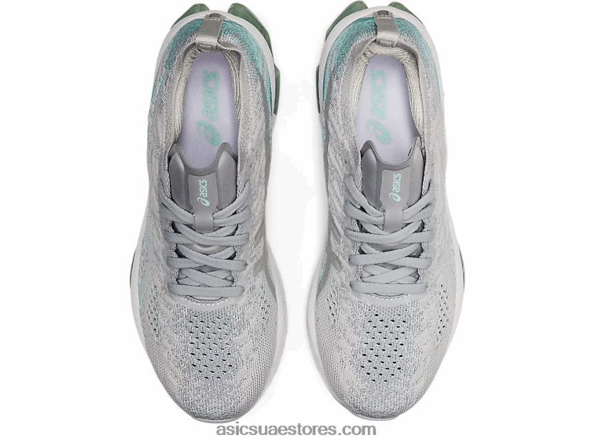 Asics الرمادي الجليدي / الرمادي بيدمونت انفجار جل كينسي 2N24DJ2593