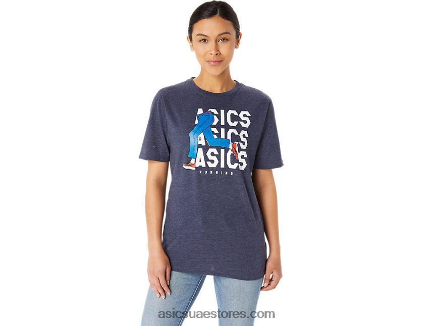 Asics هيذر الطاووس للجنسين الأزرق جان ميل طاقم المحملة 2N24DJ25