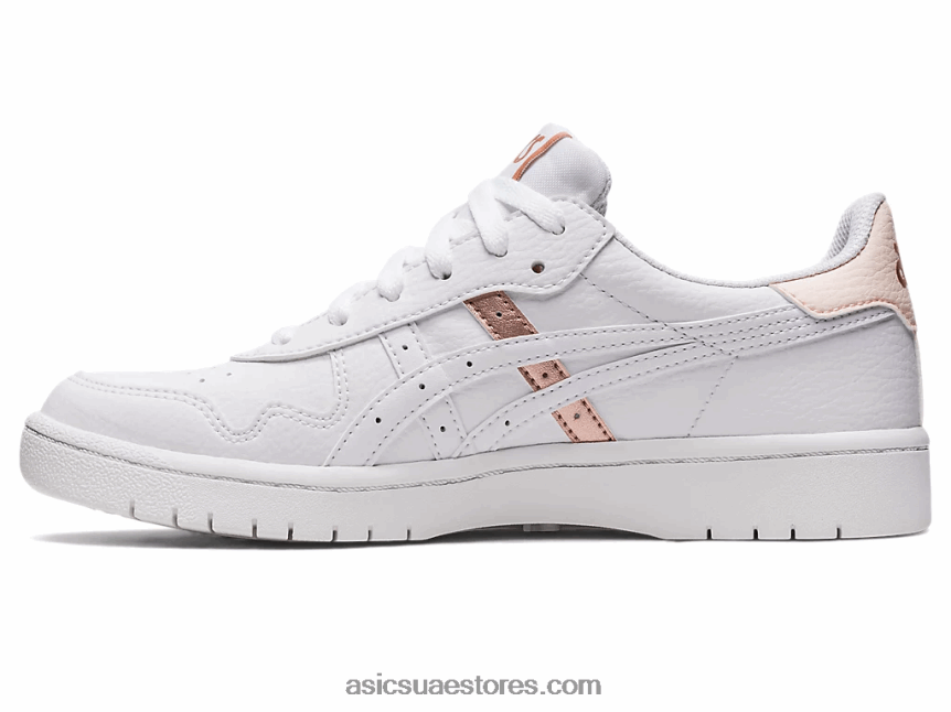 Asics أبيض / ذهب وردي اليابان اس 2N24DJ2608