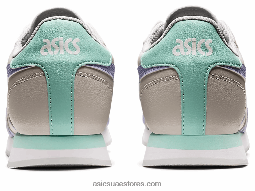Asics الرمادي الجليدي / بخار عداء النمر 2N24DJ2622