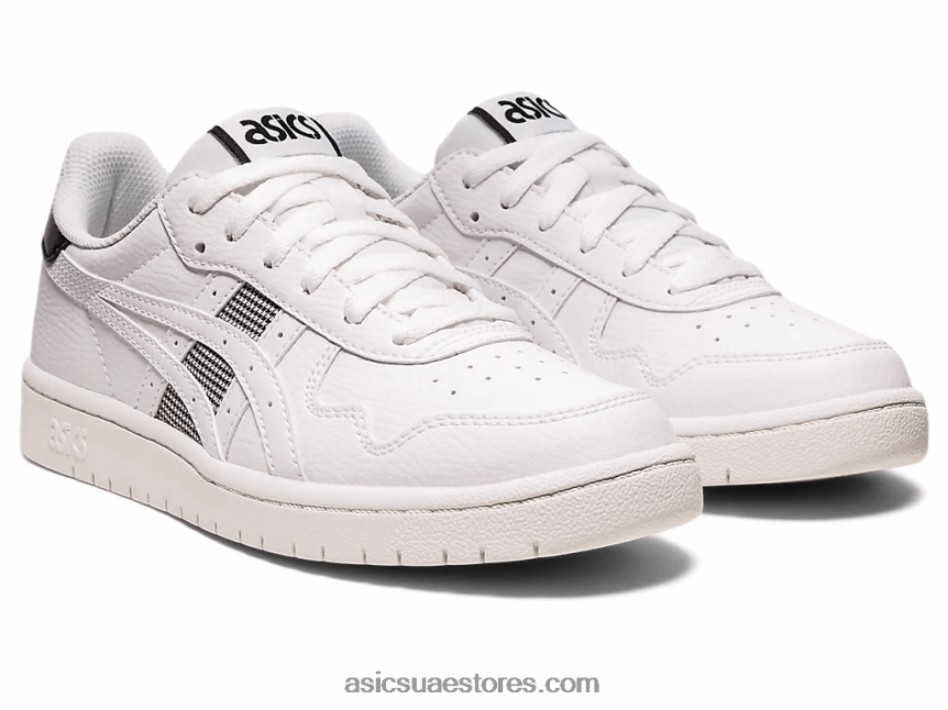 Asics أبيض أسود اليابان اس 2N24DJ2738