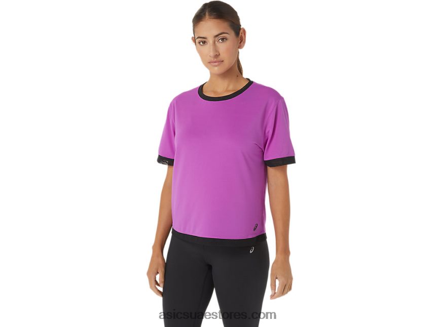 Asics زهرة الأوركيد المرأة كيت مش كم قصير 2N24DJ2748