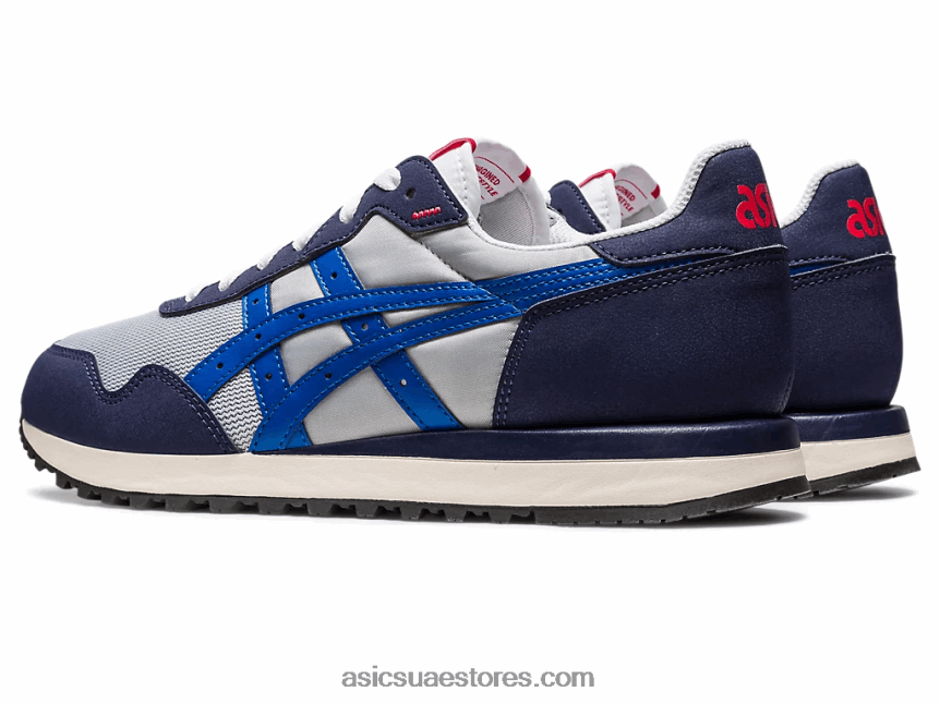 Asics بيدمونت الرمادي / الطاووس عداء النمر الثاني 2N24DJ274