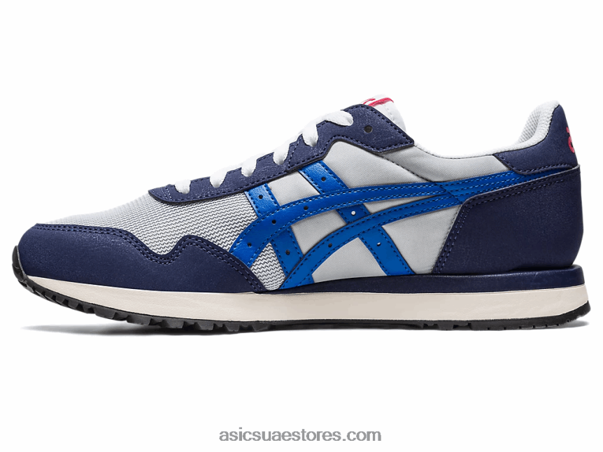 Asics بيدمونت الرمادي / الطاووس عداء النمر الثاني 2N24DJ274