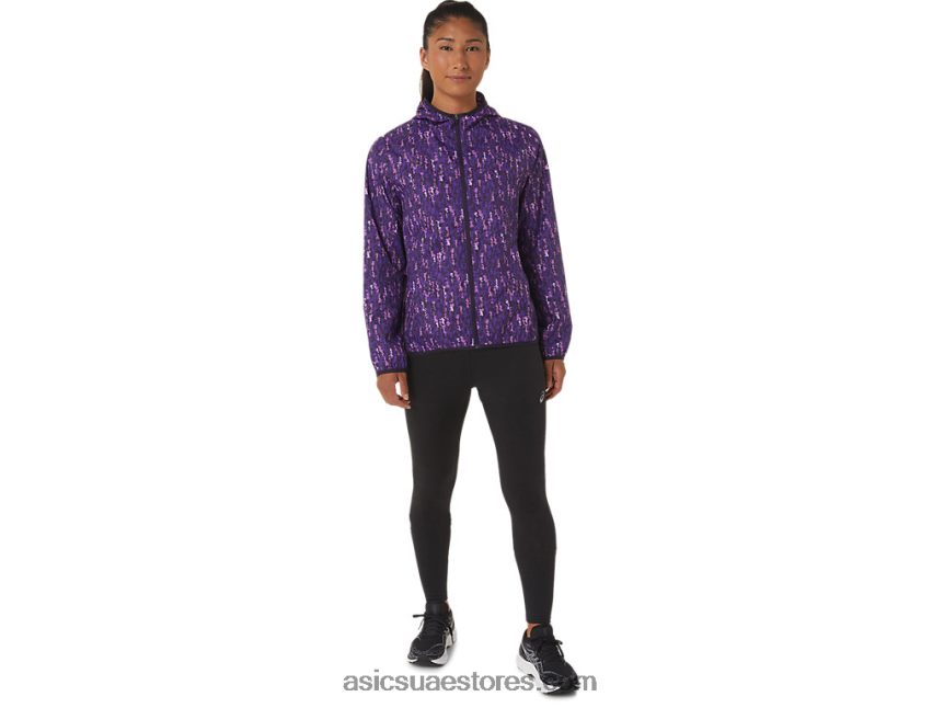 Asics فرشاة السحلبية / الباذنجان سترة نسائية للتعبئة 2N24DJ2771