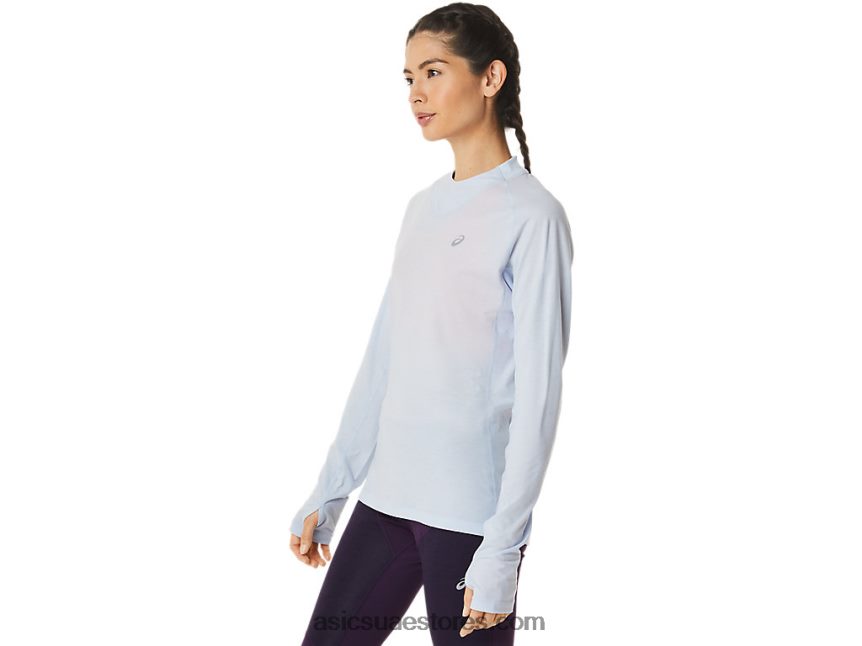 Asics سماء ناعمة الشتاء تشغيل المرأة طويلة الأكمام أعلى 2N24DJ2798