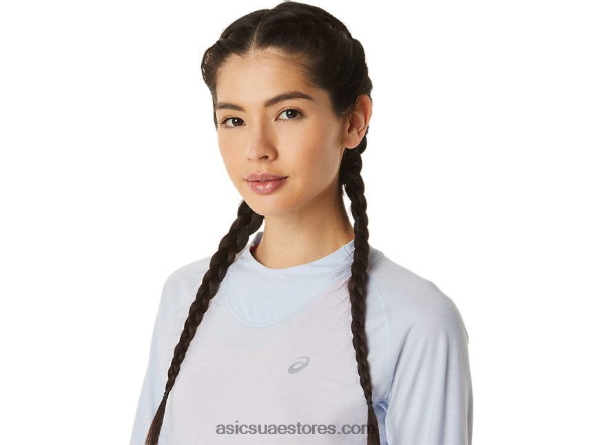 Asics سماء ناعمة الشتاء تشغيل المرأة طويلة الأكمام أعلى 2N24DJ2798