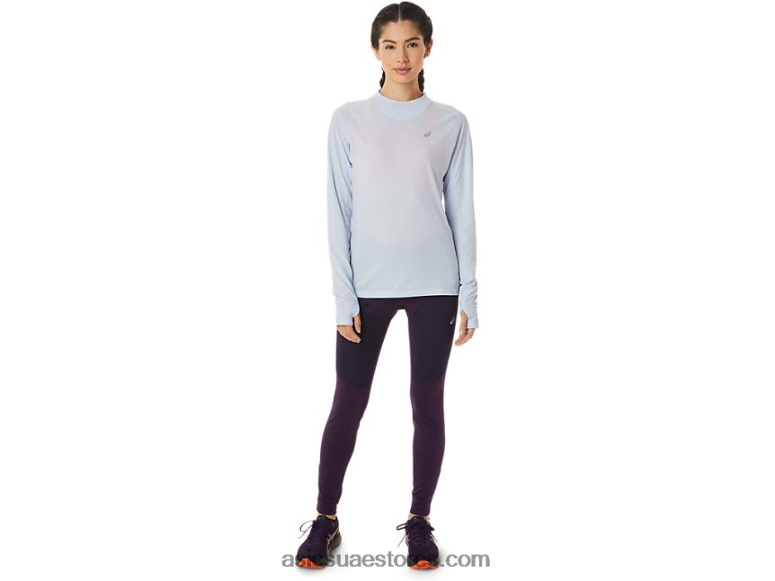 Asics سماء ناعمة الشتاء تشغيل المرأة طويلة الأكمام أعلى 2N24DJ2798