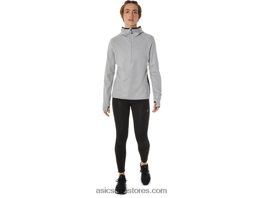 Asics أسود الأداء تشغيل المرأة في فصل الشتاء ضيق 2N24DJ2807