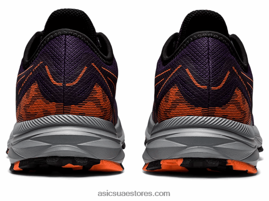 Asics الظل الليلي / نوفا برتقالي درب جل مثير 2N24DJ2857