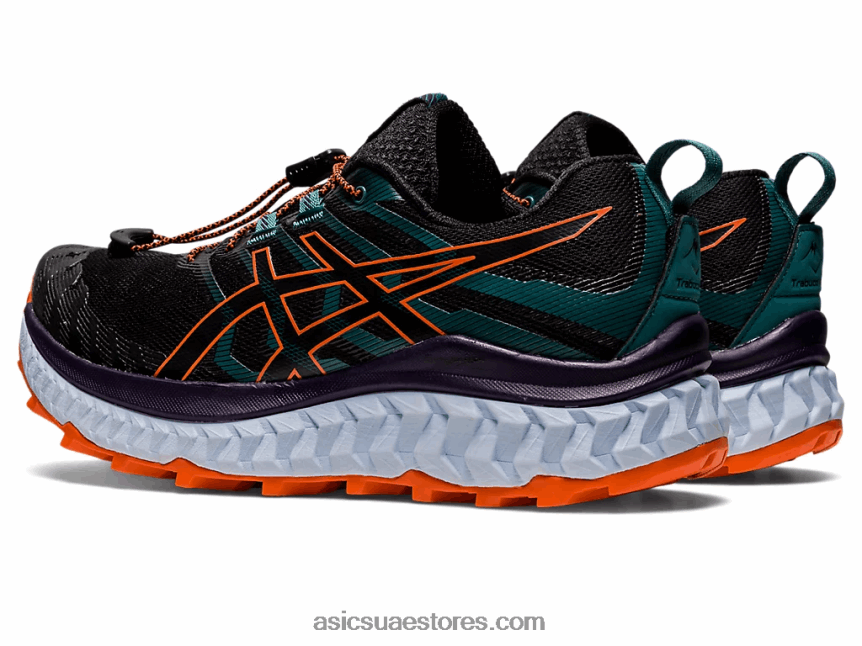 Asics أسود / نوفا برتقالي ترابوكو ماكس 2N24DJ2882