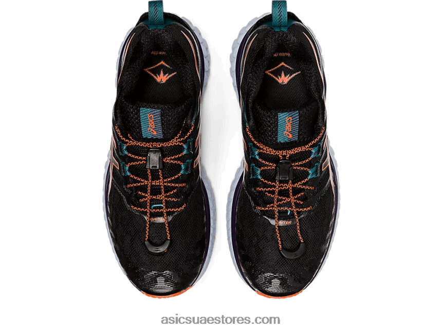 Asics أسود / نوفا برتقالي ترابوكو ماكس 2N24DJ2882