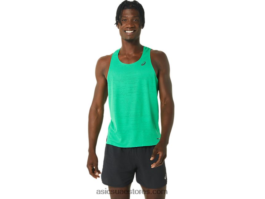 Asics الكزبرة قميص رجالي للتهوية 2N24DJ29
