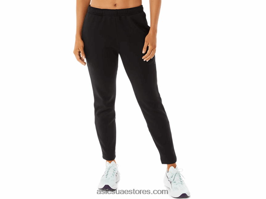 Asics أسود الأداء نحى المرأة متماسكة بانت 2N24DJ2901