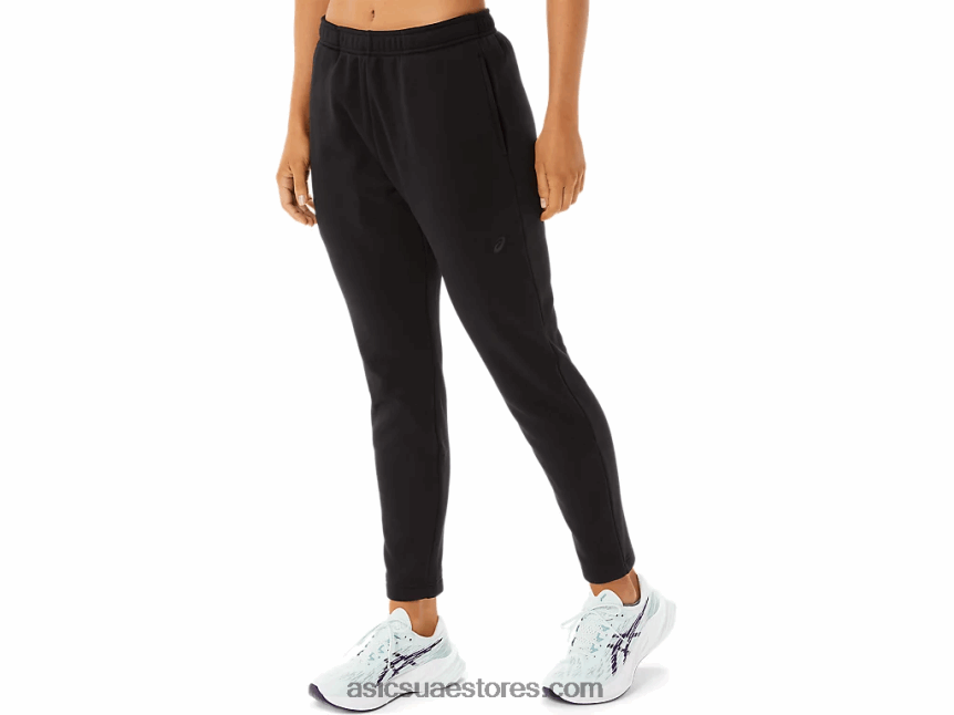 Asics أسود الأداء نحى المرأة متماسكة بانت 2N24DJ2901