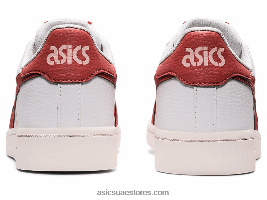 Asics طوب أبيض / أحمر اليابان اس 2N24DJ2904