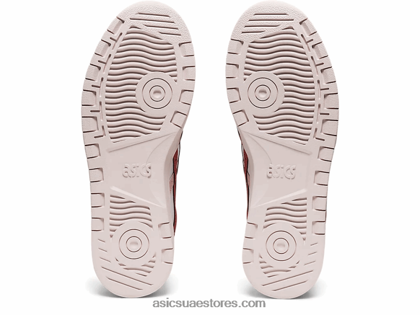 Asics طوب أبيض / أحمر اليابان اس 2N24DJ2904