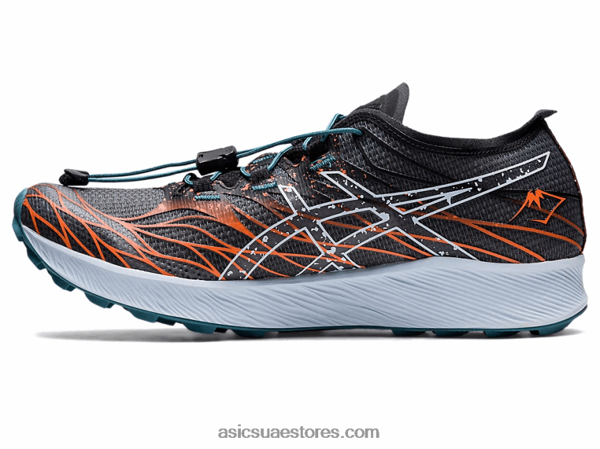 Asics أسود / نوفا برتقالي فوجيسبيد 2N24DJ2906