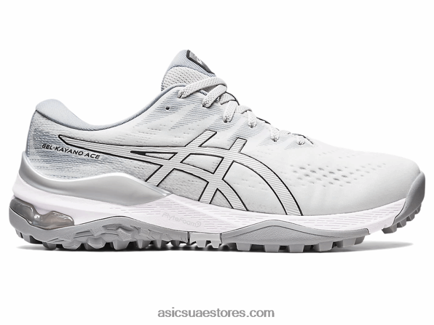 Asics الرمادي الجليدي / الفضة النقية جيل كايانو ايس واسع 2N24DJ292