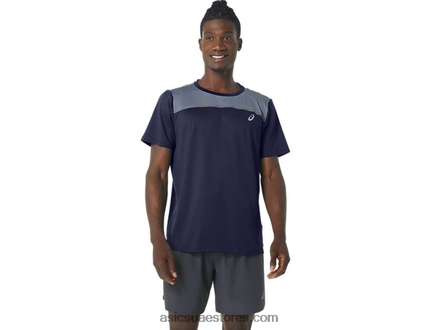 Asics طاووس الرجال قصيرة الأكمام العلاقات العامة لايت 2N24DJ294