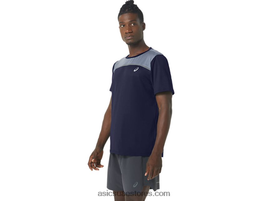 Asics طاووس الرجال قصيرة الأكمام العلاقات العامة لايت 2N24DJ294