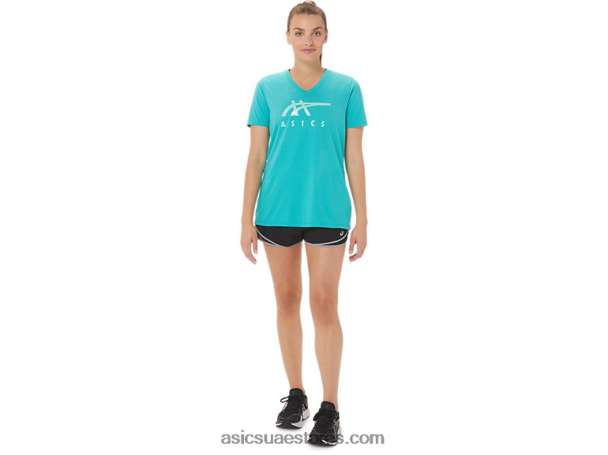 Asics نظارات سباحة مخطط للمرأة الخامس الرقبة 2N24DJ2970