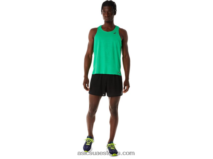 Asics الكزبرة قميص رجالي للتهوية 2N24DJ29