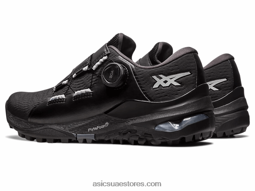 Asics أسود / فضي نقي جل كايانو ايس بوا 2N24DJ302