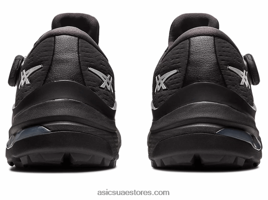 Asics أسود / فضي نقي جل كايانو ايس بوا 2N24DJ302