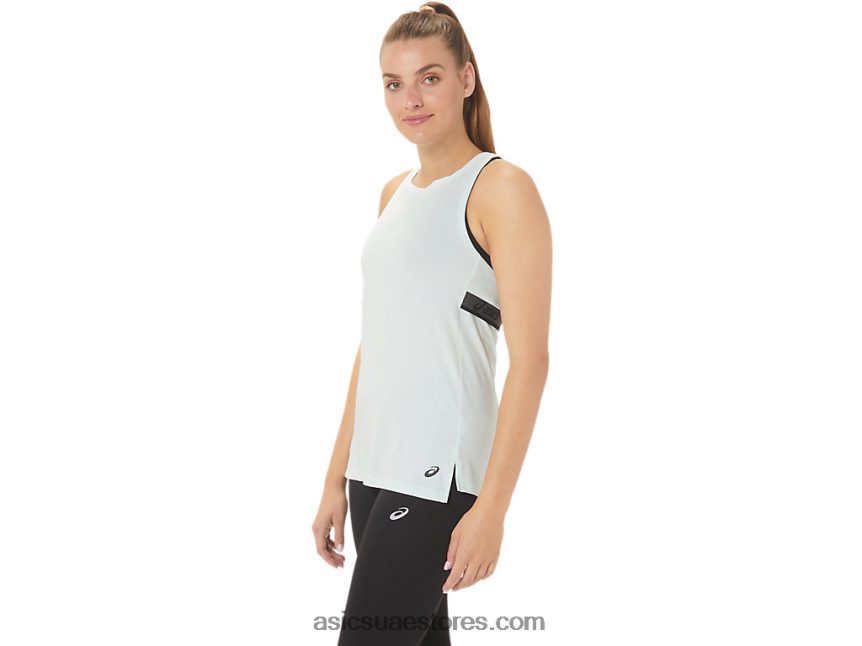 Asics مهدئا البحر دبابة سانا تناسب المرأة 2N24DJ3048