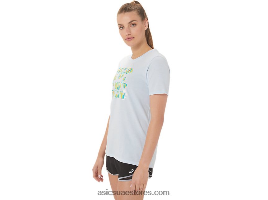 Asics سماء ناعمة طاقم شعار الكركديه النسائي 2N24DJ3063