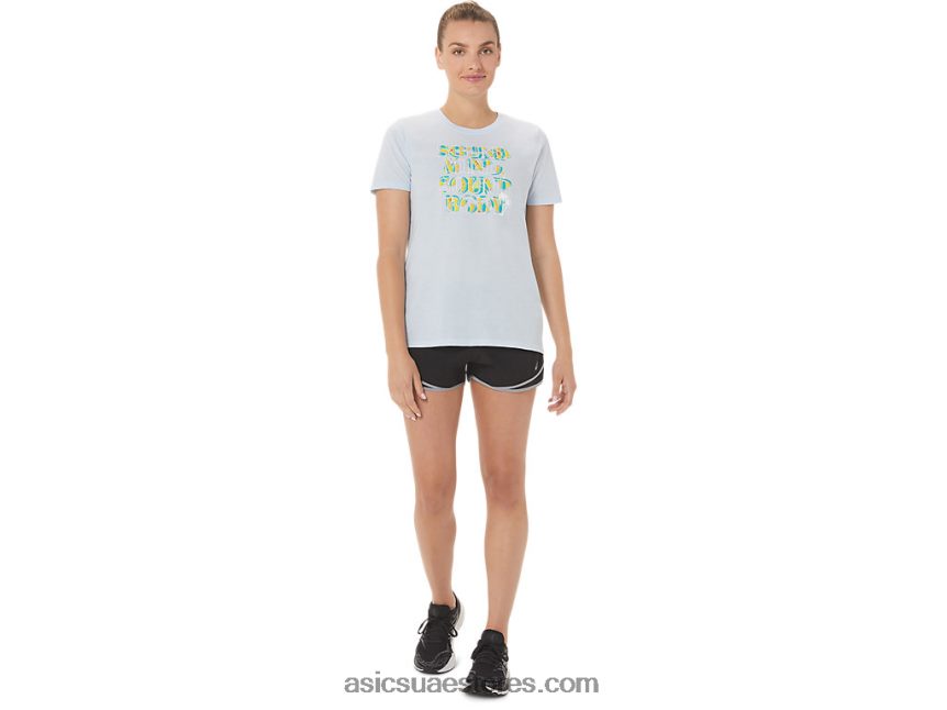 Asics سماء ناعمة طاقم شعار الكركديه النسائي 2N24DJ3063