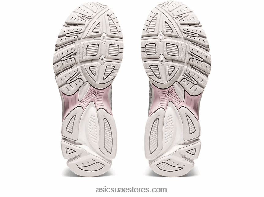 Asics أبيض / رمادي بيدمونت جل هرول ماك 2N24DJ3082