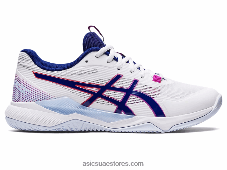 Asics أبيض / أزرق غامق تكتيك هلام 2N24DJ3093