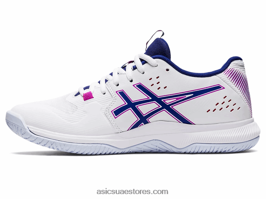 Asics أبيض / أزرق غامق تكتيك هلام 2N24DJ3093