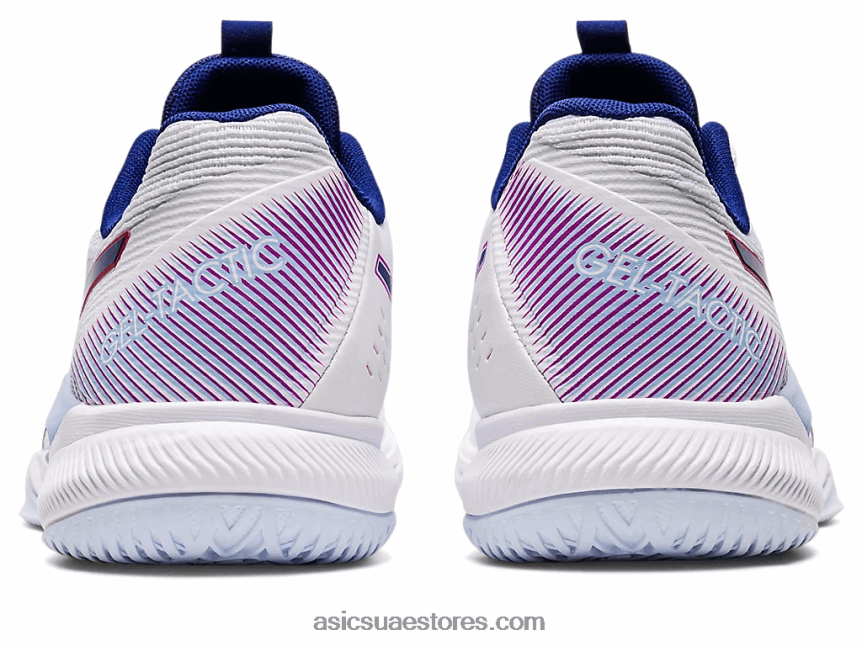 Asics أبيض / أزرق غامق تكتيك هلام 2N24DJ3093