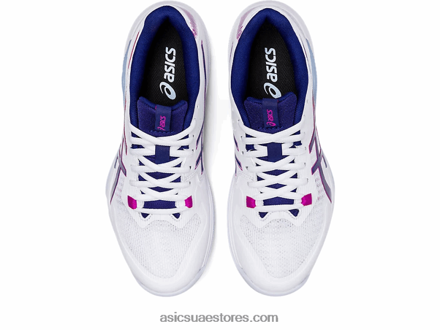 Asics أبيض / أزرق غامق تكتيك هلام 2N24DJ3093