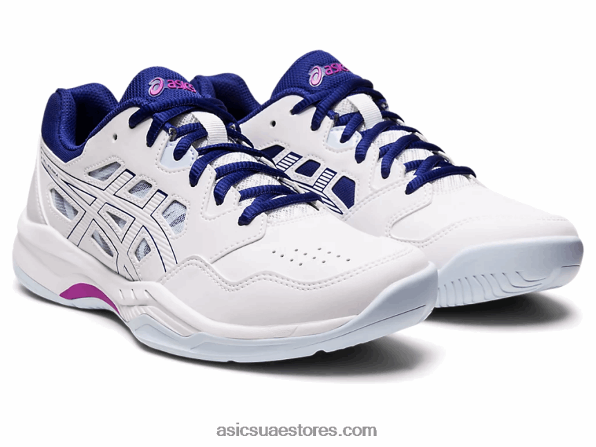 Asics أبيض / أزرق غامق جل رنما 2N24DJ3096