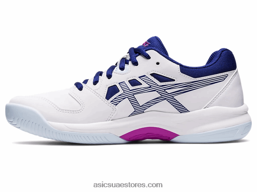 Asics أبيض / أزرق غامق جل رنما 2N24DJ3096
